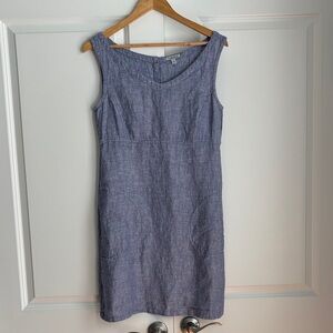 Toad&Co Chambray Blue Midi Dress